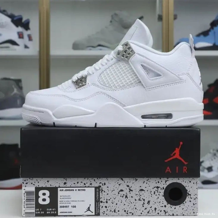 pure Jordan Jordan Kimikick retro Air money 4 0802
